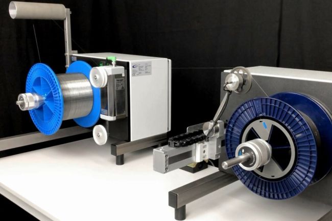 Respooler Fiber Optic Spooler